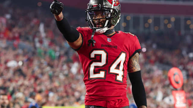 New Detroit Lions cornerback Carlton Davis.